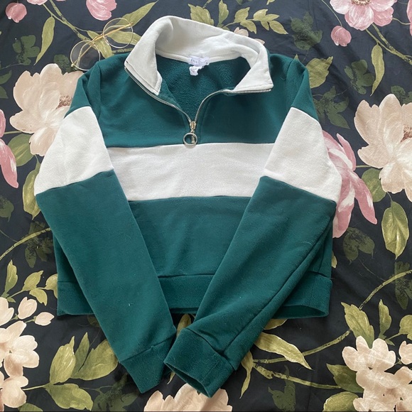 Teal Rugby Quarter-Zip - Picture 1 of 1